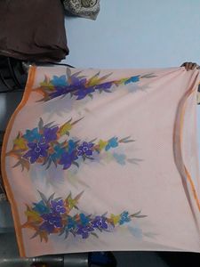 Saree With Stitched Blouse