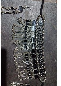 Elegant Silver-Tone Choker Necklace