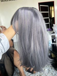 Purple wig