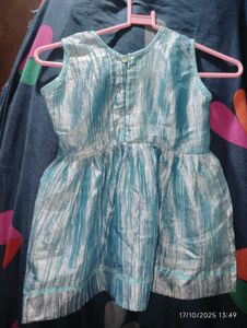 Cute Blue Party Dress
