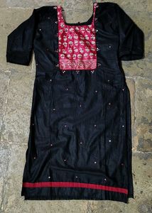 Elegant Black Kurta
