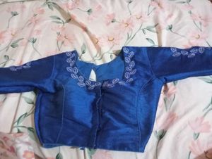 Cotton Embroidery Saree