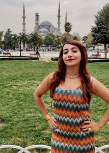 Veromoda’s Straight Fit Long Multicoloured Dress