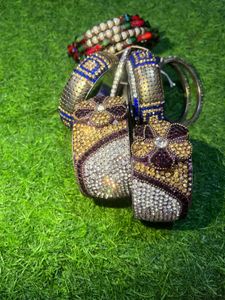 Beautiful Party Wear Stone Bangles