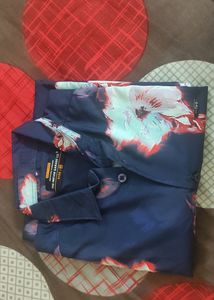 Floral Print Men Shirts