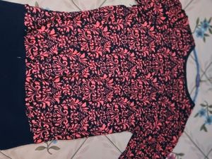 Net  Floral Top