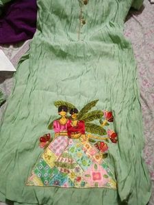 Ser Of Beautiful And New Kurta Pajama With Dupatta
