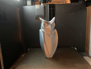 Owl Showpiece 3d Printed