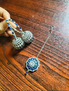 American Diamond AD Jewellery Set