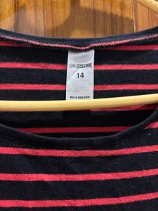 Striped Long Sleeve Top