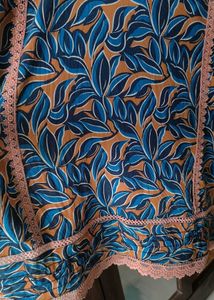 Lace Detailing Kurta Set