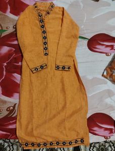 Orange Kurta