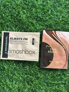 Smashbox & MAC Foundation Samples