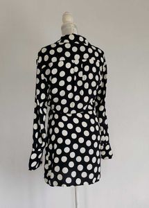Zara polka dot Shirt dress