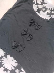 Black Embellished Top