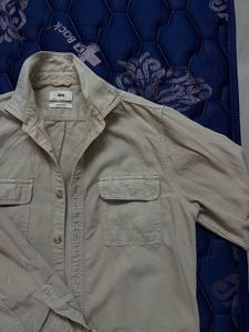 Casual Beige Over Shirt (SURPLUS🚨)