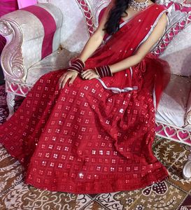 Mirror Work Lehenga