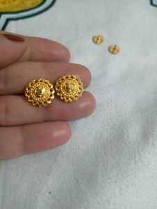 Artificial Gold Earrings