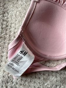 Light Pink Ruffled Bikini Top