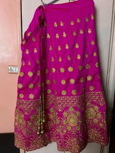 Beautiful Embellished Pink Lehenga Choli