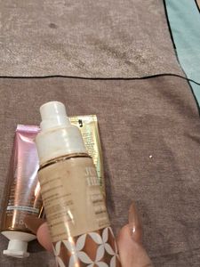 Just Herbs And my glam foundation combo