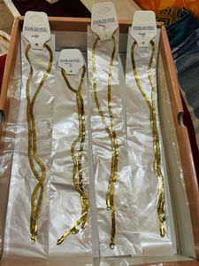 Gold Necklace chain new with tag