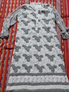 Chikankari Embroidered Kurta