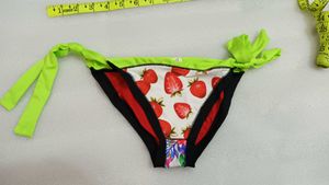 Strawberry Print Bikini Bottom