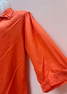 Orange / Coral Oversized Shirt