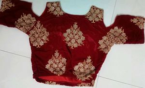Ethnic Cold - Shoulder Blouse