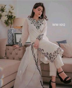 Georgette Embroidered Suit.