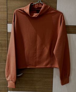 High Neck Full Sleeves Top