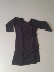 Black And Embroidered Co-Ord Set