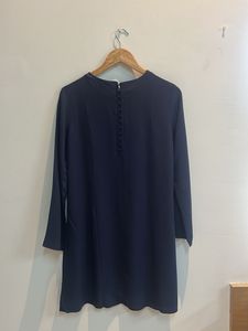 Navy Blue Shift Dress