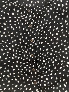 Polka Dot Shirt Blouse