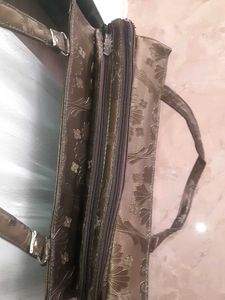 Vintage Floral Print Purse New Without Tag.