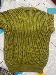 Green Knitted Sweater