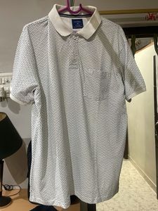 Patterned Polo Shirt
