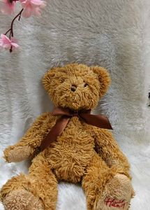 Hamleys Brown Beanie Teddy 🧸 Bear