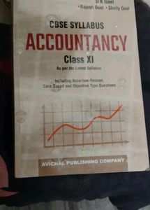 Dk Goel Rajesh Goe Class 11 Accountancy Book