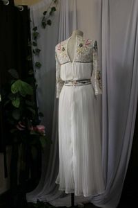 Elegant White Maxi Bridal Dress