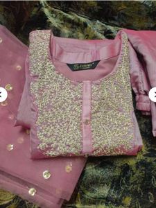 Pink Kurta Set