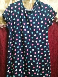 Knee Length Night Suit