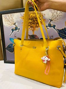 Guess yellow handbag