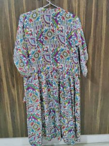 Colorful Print Dress