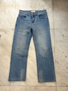 LEVIS 514 BLUE STRAIGHT FIT JEANS 32