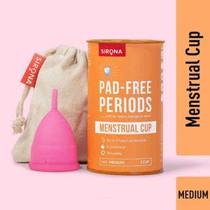 Sirona Pee Safe Menstrual Cup - Medium