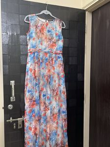floral gown
