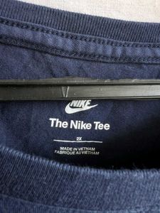 NIKE BLUE TEE