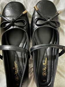 PINTERESTY BLACK BALLERINA SHOES